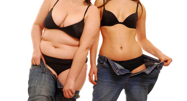 foto före och efter viktminskning