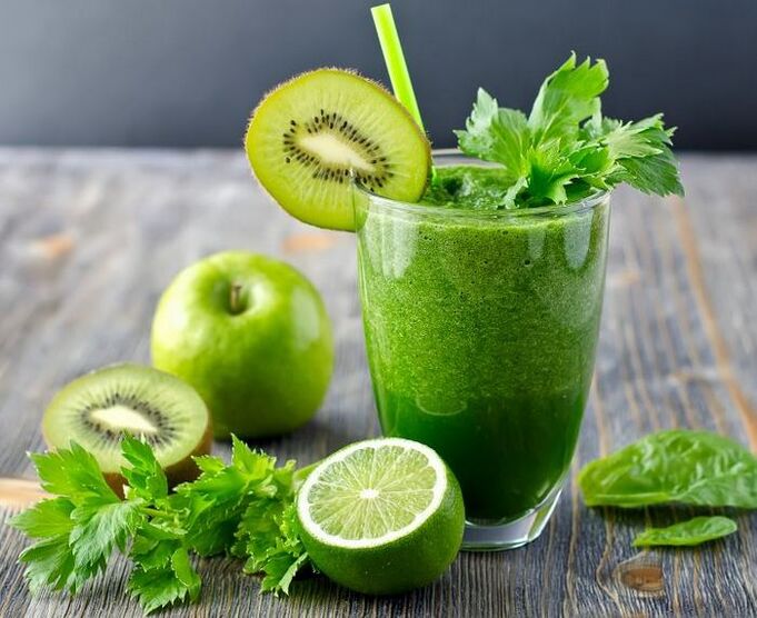 grön smoothie för viktminskning