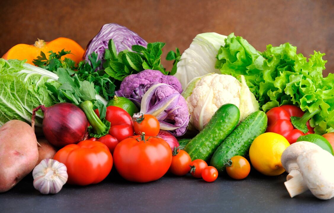 grönsaker för viktminskning