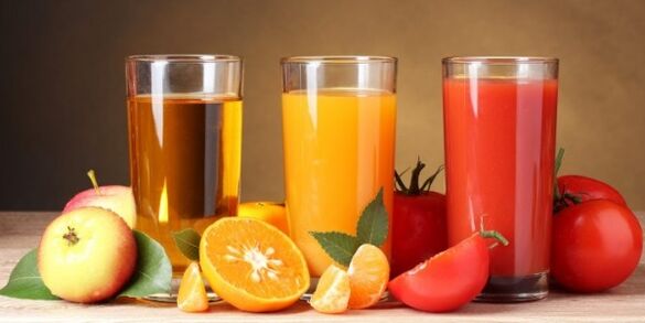 färska juicer för viktminskning