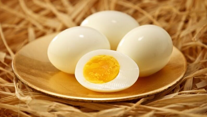kokt ägg för bovete diet