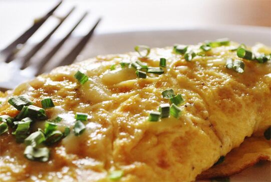 omelett för viktminskning och rätt näring