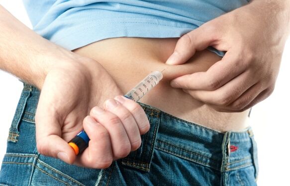 Allvarlig typ 2-diabetes kräver insulintillförsel