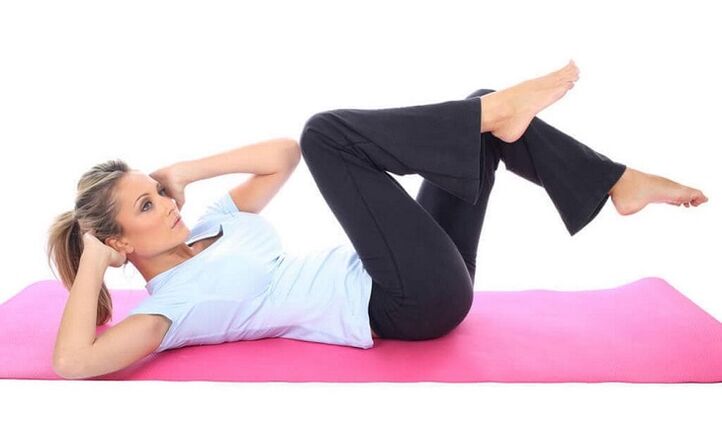 oblique crunch övning för viktminskning