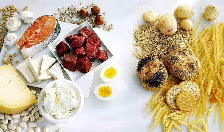 protein-kolhydrat diet