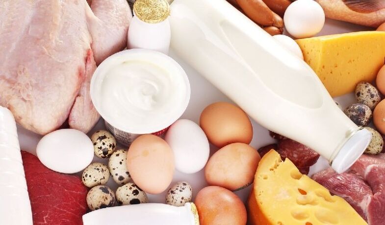 proteinmat för diet