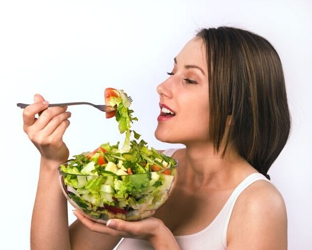 äta grönsaker för viktminskning