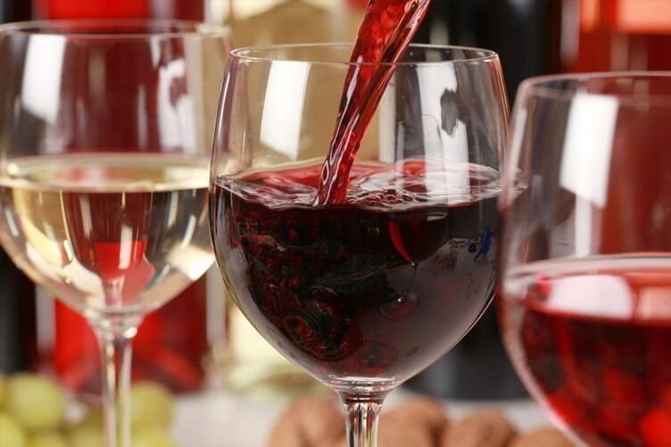 rött vin är bra för människor med den fjärde blodgruppen